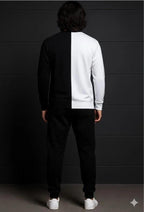 2 pcs men’s polyester printed Tracksuit