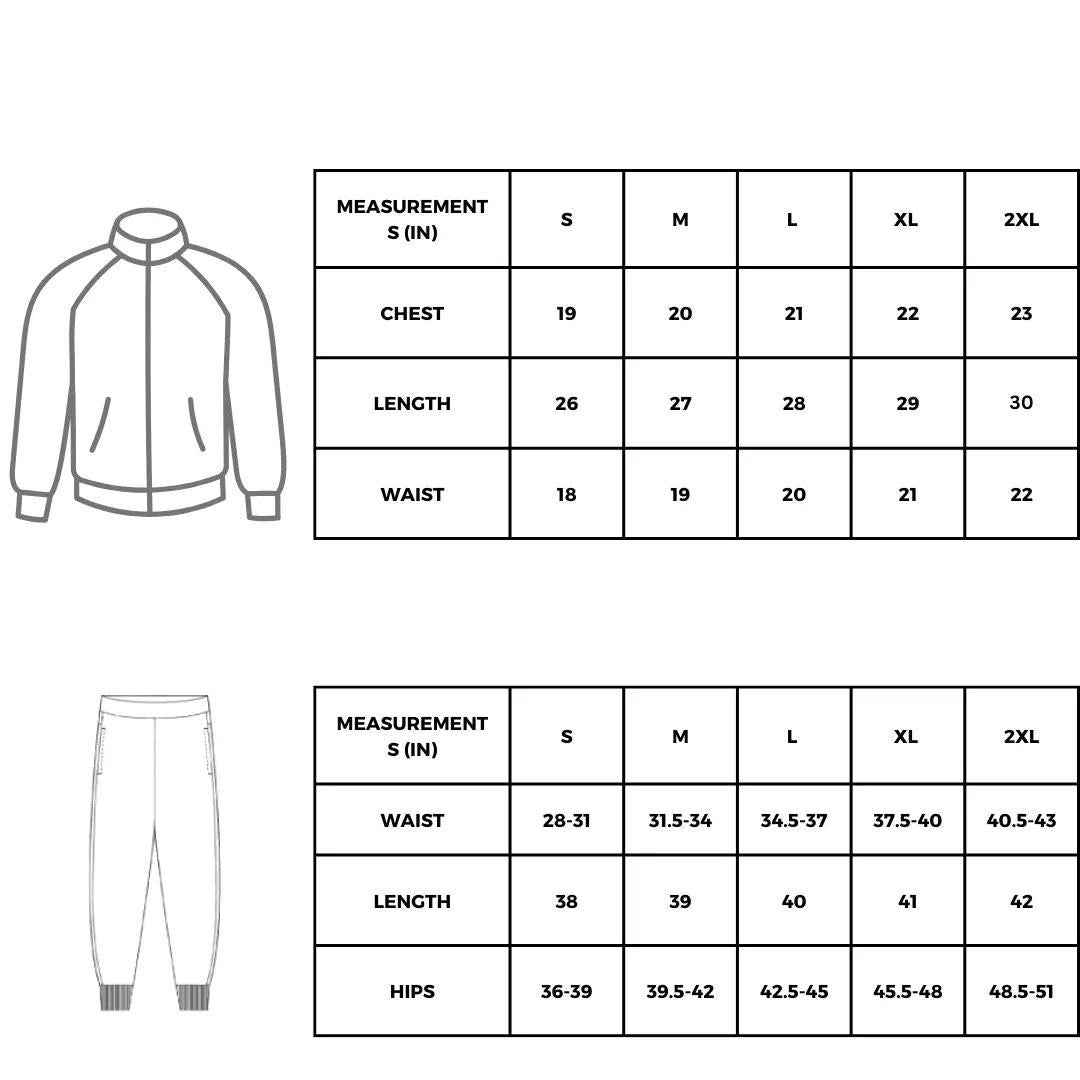 Men’s-printed Fleece zipper track suit 2 pec in gray